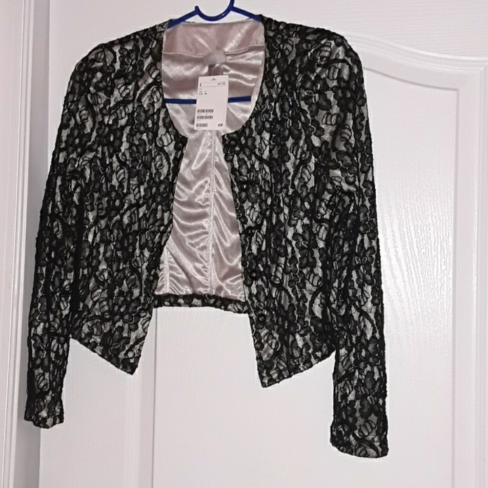 H&M lace jacket